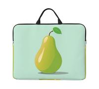 360 Protective Laptop Case 14 inch, Green Pear Laptop Sleeve with Handle Shockproof Computer Bag Waterproof Traveling Computer Cover Notebook Case Briefcase Gifts for Men Women