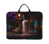 360 Protective Laptop Case 14 inch, There's Candy in The Milkshake Laptop Sleeve with Handle Shockproof Computer Bag Waterproof Traveling Computer Cover Notebook Case Briefcase Gifts for Men Women