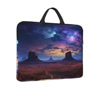 360° Protective Laptop Sleeve 14 in Laptop Case Bag Monument Valley Landscape Computer Carrying Cover with Handle