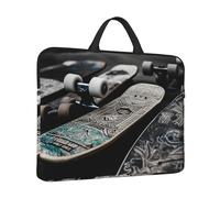 360° Protective Laptop Sleeve 14 in Laptop Case Bag Skate Boards Computer Carrying Cover with Handle