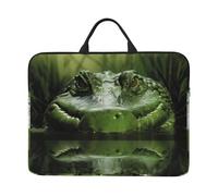 360° Protective Laptop Sleeve for 14 Inch Laptop Stalking Green with Handle Shockproof Computer Bag Waterproof Wallet Laptop Bag Gifts for