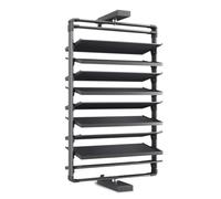 360° PullOut Shoe Rack OrganizerSpaceSaving Stackable Design for Easy AccessVersatile Closet Storage Solution for Bedroom & EntrywayMaximize Space & Declutter Your Home