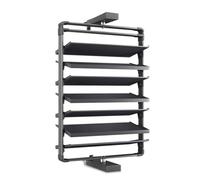 360° PullOut Shoe Rack OrganizerSpaceSaving Stackable Shoe Storage for Closet & Entryway Easy Access Design Maximize Storage Space & Declutter Your Home