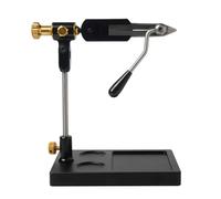360° Rotary Fly Tying Vise, Fishing Hook Tying Tools With Jaws And Storage Tray Base, Fly Tying Tool, Cast With Industrial Steel, Accommodate A Wide Range Of Hooks Size 28-4/0