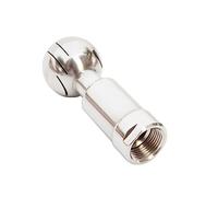 360 Rotary Tank Cleaning Ball - High Pressure Stainless Steel SS 304 Spray Fitting for Sanitary Applications - 1pc(DN15)