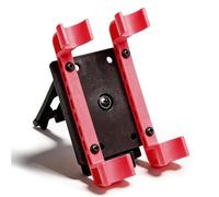 360° Rotatable 4 Round Shotgun Shell Holder, Quick Access Ammo Carrier, Heavy Duty Nylon with MOLLE Compatible Attachment for Belt and Tactical Gear(Pink)