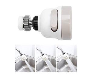 360° Rotatable Adjustable Water Filter Tap Head Moveable Spray Water Saver Tap Flexible Water Saving Faucet Sprayer for Home Kitchen