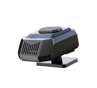 360° Rotatable Car Fan Heater Defogger for Windshield(Purification) | 360-degree rotation, flexible ball joint, multi-directional airflow, targeted defrosting, clear visibility