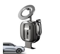 360° Rotatable Magnetic Docking Station - Mobile Phone Holder | Foldable Smartphone Table Stand for Car Bed Use, Home Travel, Video Streaming