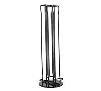 360 Rotatable Metal Coffee Capsule Holder Storage Rack for Home Office Kitchen Holds 40 Capsules Simple Design