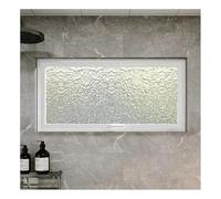 360° Rotatable Metal Window with Handle - Rectangular Design for Bathroom Bedroom & Living Room Stylish & Durable Home Decor Easy Installation Modern Upgrade