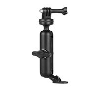 360° Rotatable Motorcycle Bike Camera RAM Mount, Universal Action Camera Holder with Vibration Dampener for GoPro Hero 12/11/10/9, DJI Osmo Action 4/3, Insta360 for Motorbike, Mountain Bike, Road Bike