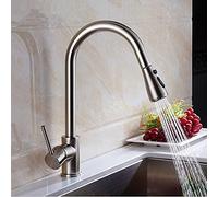 360° Rotatable PullOut Kitchen FaucetPerfect for Commercial Farmhouse & Bar UseUltimate Convenience & Flexibility for Modern Kitchens