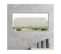 360° Rotatable Sliding Window with Lock - Aluminum Alloy e, Tempered s, Soundproof & Airtight Seal, Ideal for Kitchen, Bathroom, Basement, Balcony Upgrade