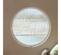 360° Rotatable Tempered s Round Ple Window - Aluminum Alloy F Mount Portlight for Shed, Boat, or Home (White) -, Slish, Water-Resistant Design