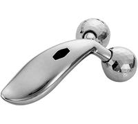 360 Rotate Face Full Body Massager Roller for Skin Lifting, Wrinkle Remover, 15.5 x 9.5 x 5.3 in, Silver