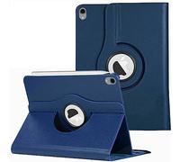360 Rotate Leather Case For Apple iPad 10th/11th Generation Released 2022/2025 Only For Model Numbers A2757, A2777, A2696, A3355, A3356, A3354. (Blue)