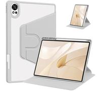 360 Rotating Acrylic Tablet Case Suitable For Huawei MatePad 12X Air12 12inch 2024 Cover With Pencil Holder(GRAY,MatePad 12X 2024)
