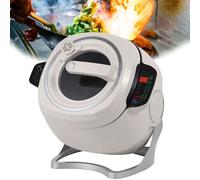 360° Rotating Automatic Cooking Machine, Commercial Food Processor, 6l 3 Speed Adjustable Cooking Wok Fried Rice Machine, with Smart Touch, Non-Stick Pot, for Stir Frying Stewing Cooking