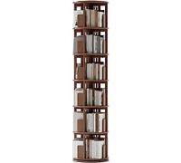 360° Rotating Bookshelf - 6 Tier Floor Standing Bookcase Storage Rack for Kids & Adults - Stylish Book Organizer for Home, Office & Kids' Rooms