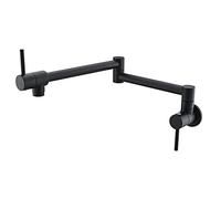 360° Rotating Brass Kitchen Faucet, Dual Joint Single Handle Mixer Tap for Kitchen, Modern Design, Foldable Sink Tap for Cold Water