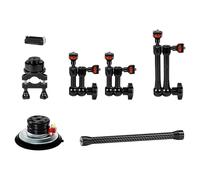 360 Rotating Camera Bracket High Strength Aluminum Bike Mount for 15 to 35mm Lens Adapter Aluminum