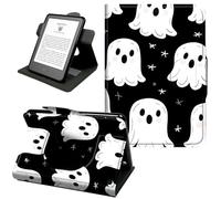360° Rotating Case for Fire HD 8 & Fire HD 8 Plus Tablet (12th/10th Gen, 2024/2022/2020 Release), Shockproof Stand Cover with Hand Strap, Magnetic Closure & Auto Wake/Sleep,Cute Witches