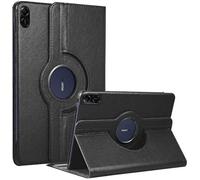 360° Rotating Case for Honor Pad X9 11.5" (2023) - Premium PU Leather Cover with Auto Sleep/Wake, Multi-Angle Stand, Shockproof Protective Tablet Case (Black)