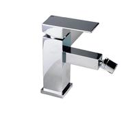 360° Rotating ChBlackBrusheBathroom Sink Faucet - Single Handle Bidet Mixer Tap for Hot & ColWater Square One Holeesign Modern (MB)