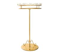 360° Rotating Clothes Rack - Golden Round Coat Hanger for Home & Store Display, Large Capacity Clothing Rail (60-90cm Diameter) - Stable & Stylish Organizer