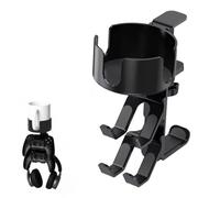 360° Rotating Controller & Headphone Holder - Adjustable Desk Cup Holder with Clamp-On Organizer | Gaming PC Desk Accessories