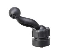 360 Rotating Extension Adapter 17mm Ball Mount Flexible Mounting for Car Phone Holder Dashboard Vent Mount Phone Tripod
