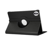 360 Rotating Flip Stand Case Suitable For Honor Pad 10 12.1inch HEY3-W00 W10 2025 PU Leather Tablet Cover(Black)