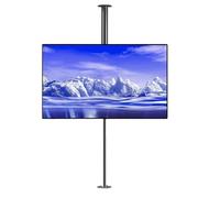 360° Rotating Floor TV nd Adjuble Ceiling & Wall Mount for 3275 inch LED TVs Full Mot Tilting Cabinet with Swivel Base Perfect for Home & Office Use