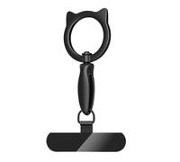 360 Rotating Grip Aluminium Phone Strap Patches None Adhesive Holder Full Protective Case Lanyard Patches