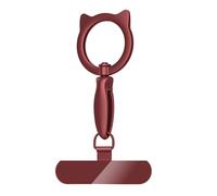 360 Rotating Grip Aluminium Phone Strap Patches None Adhesive Holder Full Protective Phone Case Multifunctional Holder Accessories