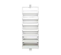 360° Rotating Height-Adjustable Shoe Rack - Veal nizer for Bedroom Wardrobe, Space-Saving Pull-Out Shoe Cabinet for Shoes and Accessories Sto