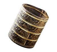 360 Rotating Jewelry Organizer Portable Storage Box Earring Ring Dorm Decor Rotating Jewelry Tray