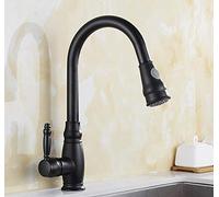 360° Rotating Kitchen Faucet Pull Down Sprayer Sink Mixer Tap Modern Basin Mixer for KitchenDesign & Easy to Install
