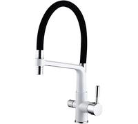 360° Rotating Kitchen Faucet with Hot & Cold Water Mixer High-Pressure Water-Saving Filter Tap 3 Adjustable M for Easy Cleaning - Perfect for Home Use