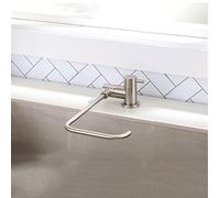 360° Rotating Kitchen Sink Water Filter Faucet SpaceSaving Folding Design Stylish Grey with Copper Finish Perfect for Reverse Osmosis Systems Beauty Comes