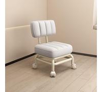 360° Rotating Low Stool for Home & Nail Art - Compact Comfortable Chair Perfect for Couch & Lazy Use Practical Footrest for Work Small Furniture Solution