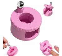 360° Rotating Magnet for Nails Beginner Friendly Nail Tool,Magnetic Force Rotatings Cat Eye Tool,Uniform Magnetics Force U Shaped Cat Eye Set (pink)