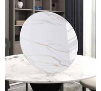 360° Rotating Marble Serving PlateRound Table Centerpiece for Dining Room Perfect for Dining Tables 60100 cm Elegant Home Decor and Entertaining Essential