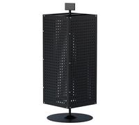 360° Rotating Metal Display nd with 40 Hoo Retail Pegboard Display Support JewelShowcase Rack Craft Display nizer for Optimal Visibili