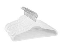 360° Rotating Non Slip Velvet Clothes Hanrs 20 Pack Space Saving & Sturdy No Mar Left Behind Ideal for nizing Clothes (Color01)