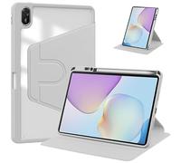 360° Rotating PU Leather Tablet Case Suitable For Huawei MatePad 11.5 TXZ-W09 11.5" 2025 Stand Cover With Pencil Slot(Gray)