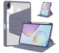 360° Rotating PU Leather Tablet Case Suitable For Huawei MatePad 11.5 TXZ-W09 11.5" 2025 Stand Cover With Pencil Slot(Lavender)