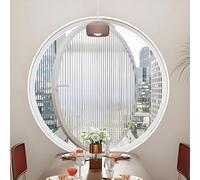 360° Rotating Round Shed Window with Tempered s F Mount Ple for Kitchen & Home Decor le Home Basement Window 40cm 15.75in