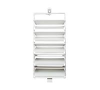 360° Rotating Shoe Rack, 9-Tier Adjustable Storage Cabinet, Vertical Organizer for Home, Space-Saving Shelving Solution